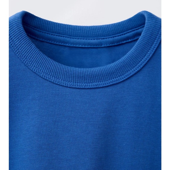 ZARA HEAVY WEIGHT BASIC T-SHIRT - Picture 4 of 12
